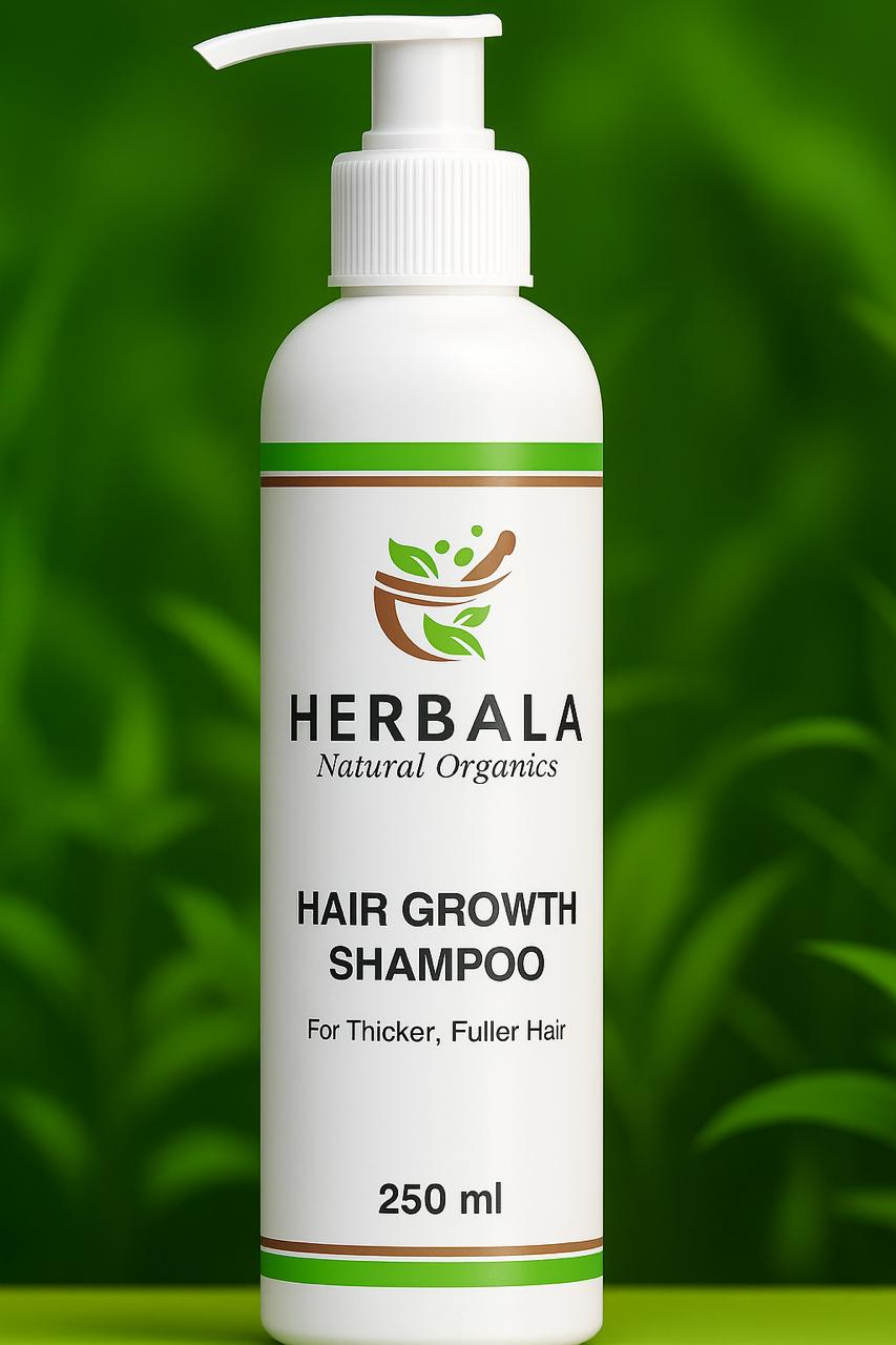 Herbala Natural Organics Shampoo Bottle