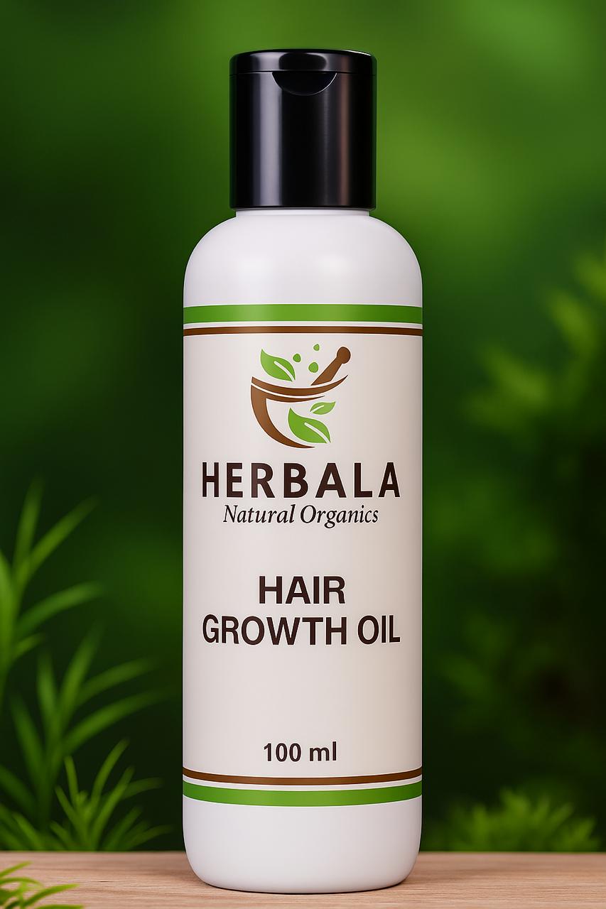 Herbala Natural Organics OIL Bottle