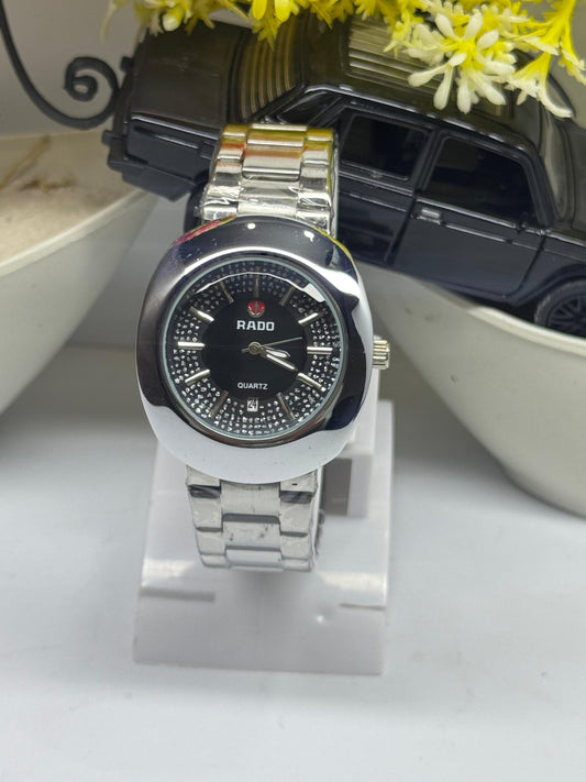 RADO FOR MEN SILVER X BLACK LUXURY LIFE STYLE