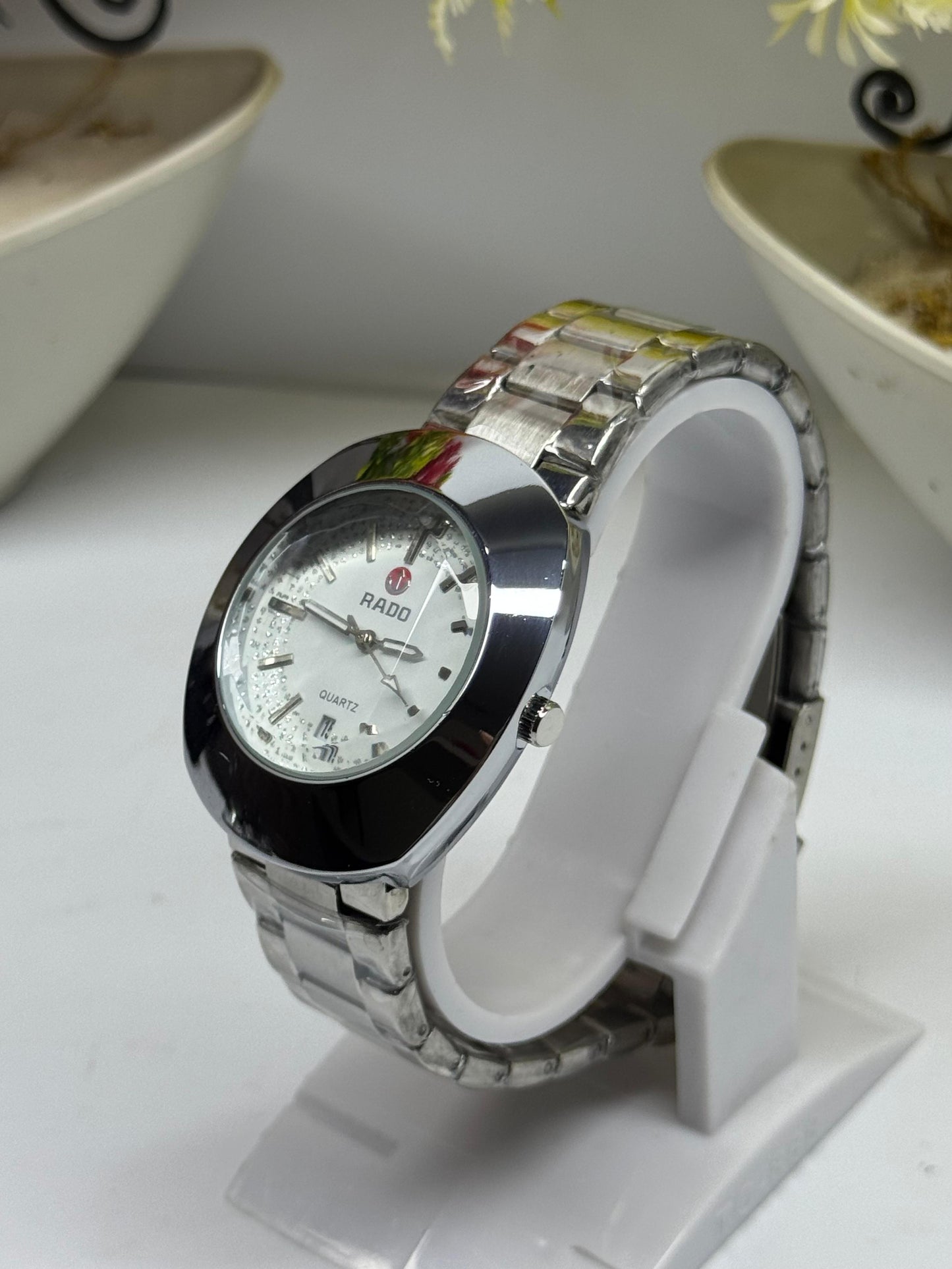 RADO FOR MEN LUXURY Silver X White Watch
