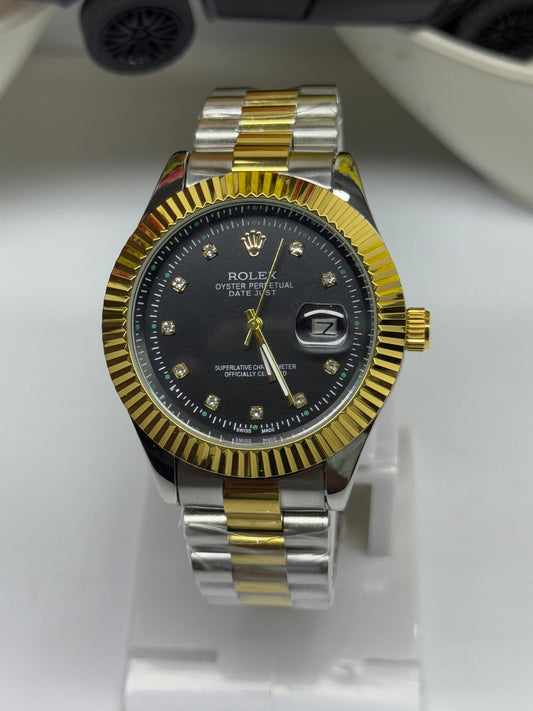 Rolex Oyster Perpetual Two-tone (Gold & Silver)