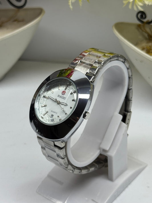 RADO FOR MEN LUXURY Silver X White Watch