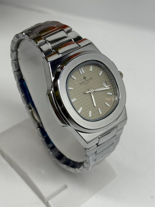 Silver Stainless Steel Patek Philippe